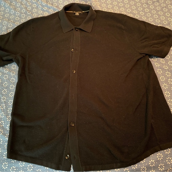Banana Republic Cotton Mesh Cardigan Shirt Men’s XL Tall - Picture 1 of 4
